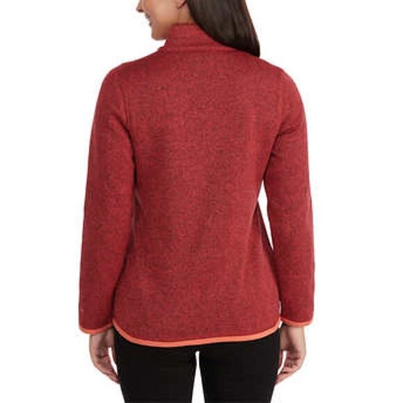 NEW Stormpack Sunice Bonded Full Zip Fleece Jacket | Red - Picture 2 of 8